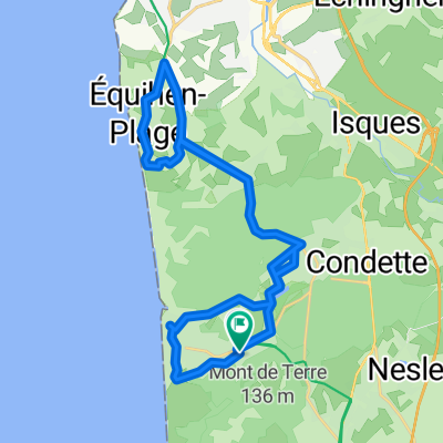 De Avenue des Roitelets 6, Neufchâtel-Hardelot à Avenue François 1er 185, Neufchâtel-Hardelot