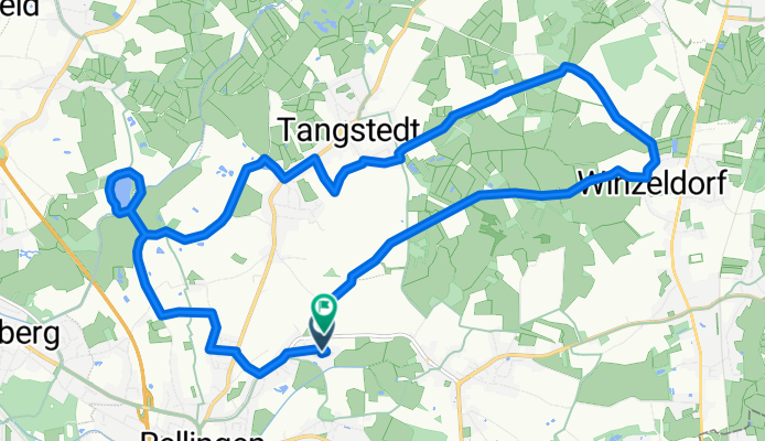 Wolnysee Tangstedt 17 km