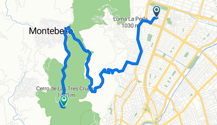 Ruta desde Calle 58N 4B-1–4B-99, Cali