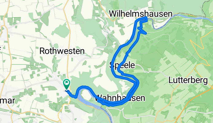 Simmershausen - Wilhelmshausen - Speele - Simmershausen