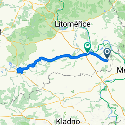 libkovice po řípem - louny a zpět