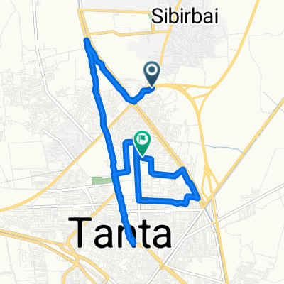 Tanta - Alexandria to شارع المتوكل 13, طنطا (قسم 2)