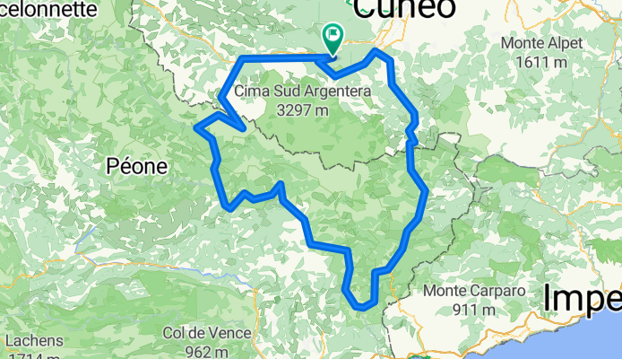 Lombarda, Isola, colmiane, Turini, brouis, Tende, colletto