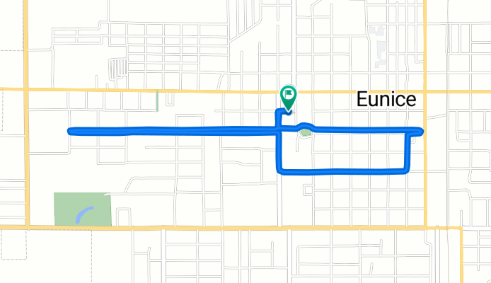 West Walnut Avenue 821, Eunice to West Walnut Avenue 821, Eunice
