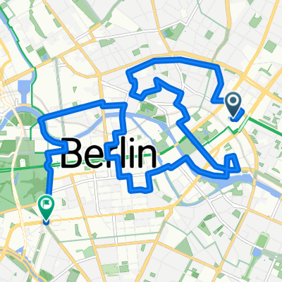 Alexanderplatz 4, Berlin nach Potsdamer Platz 11, Berlin