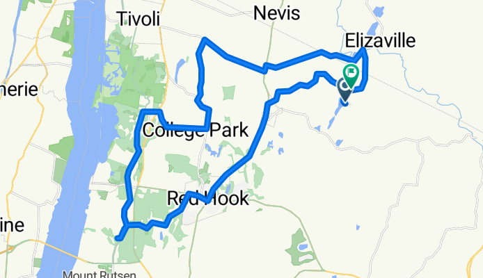 77 E Lake Ln, Red Hook to 705–719 Spring Lake Rd, Red Hook