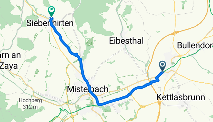 Wehrgasse 12, Wilfersdorf nach Josefsweg 4, Mistelbach