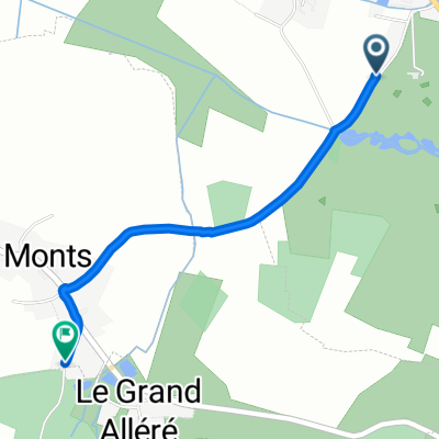 De 8 Rue de la Commanderie, Ivry-le-Temple à 12 Rue du Val Pinson, Monts