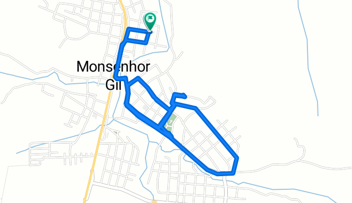 De Rua 21 de Abril, 622, Monsenhor Gil a Rua 21 de Abril, 622, Monsenhor Gil