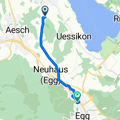 De Eggstrasse, Maur a Püntstrasse 20, Egg