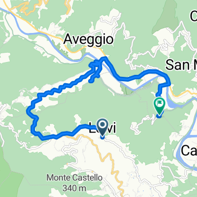 Da Via San Rufino 22, Leivi a Via Scaruglia, Leivi