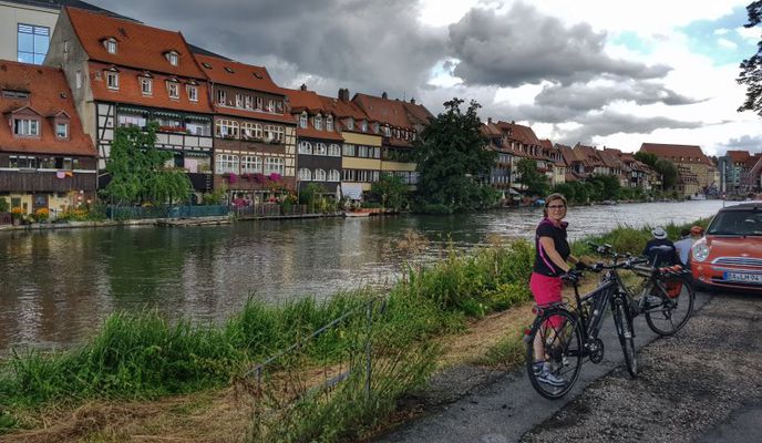 Foto 1 der Bikemap-Route "Vom Schmausenkeller mit dem Radel zum Sighthing nach Bamberg und zurück"