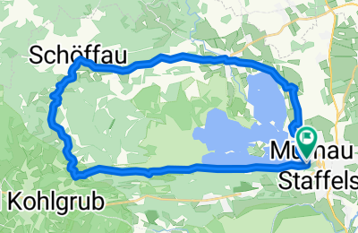 Route in der Bikemap App öffnen