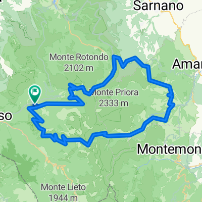 giro dei monti sibillini per l'infernaccio