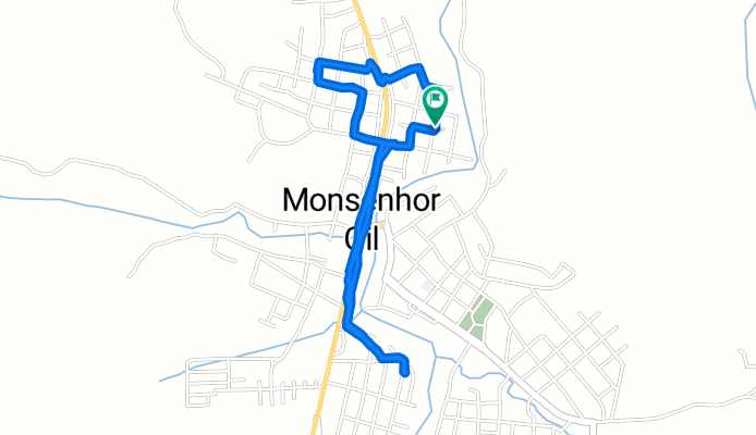 De Rua 21 de Abril, 622, Monsenhor Gil a Rua 21 de Abril, 622, Monsenhor Gil