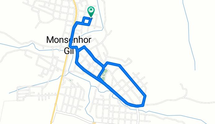 De Rua 21 de Abril, 622, Monsenhor Gil a Rua 21 de Abril, 622, Monsenhor Gil