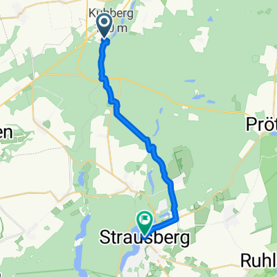Tiefensee to Strausberg