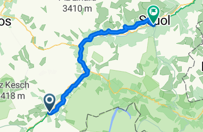 Route in der Bikemap App öffnen