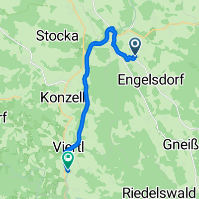 Dorfplatz 6, Rattenberg nach Waldmenach 1, Konzell