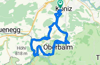 Route in der Bikemap App öffnen