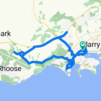 Evening Porthkerry Ride