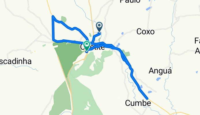 De Rua Piauà Um, Caetité a Rua Guilherme Castro, 375–457, Caetité