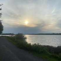 easy evening ride along the water
