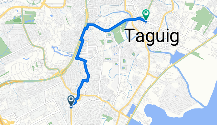 General Espino 1630, Taguig to Camella Taguig Road 1630