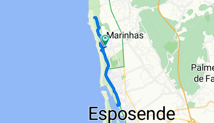 De Rua Pedra do Homem 21, Marinhas a Rua Francisco Regado Galo 2–8, Marinhas