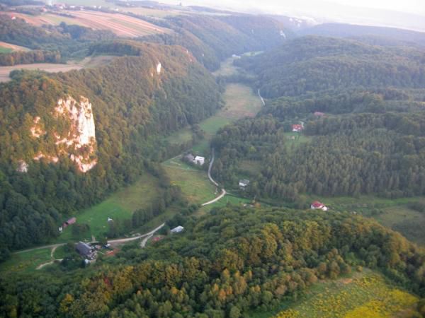 Jurajska Learowa trasa-Ojców przez dol. Będkowską i dol. Szklarki
