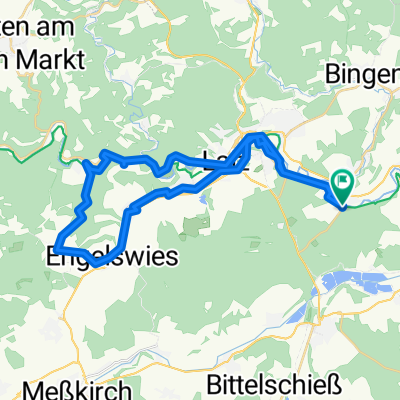 Tour um Sigmaringen ab Sigmaringendorf