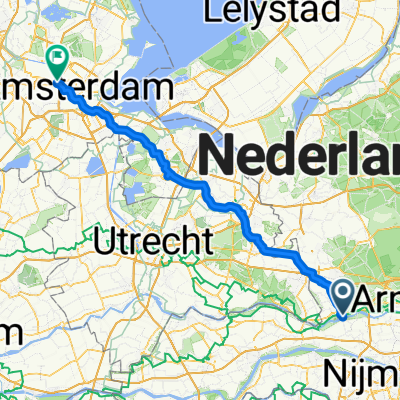 Veerdam 1, Wageningen nach Orlyplein 113, Amsterdam