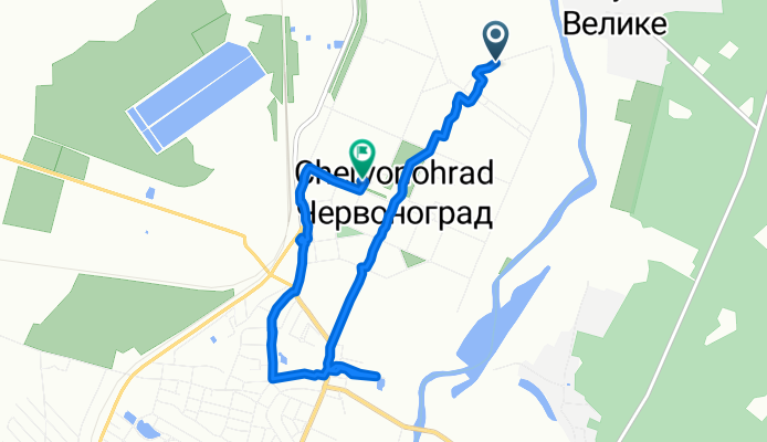 Recovered Route