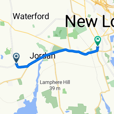 179–199 Daniels Ave, Waterford to 138 Ocean Ave, New London