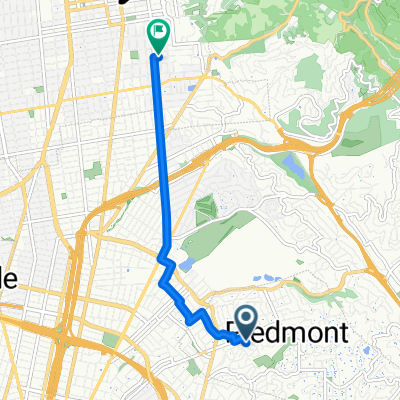 308–344 San Carlos Ave, Piedmont to 2714 Garber St, Berkeley