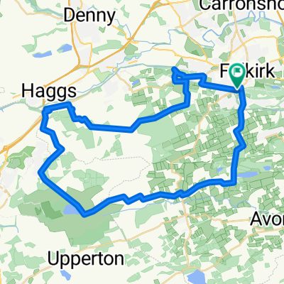 Falkirk - Allandale - Falkirk Wheel - Falkirk