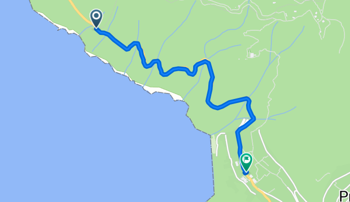 Da Via Laurito 72, Positano a Via Gennaro Capriglione 119, Praiano