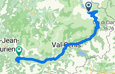 Route in der Bikemap App öffnen