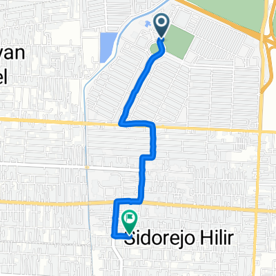 Medan Estate, Kecamatan Percut Sei Tuan to Jalan Pendidikan 138, Kecamatan Medan Tembung