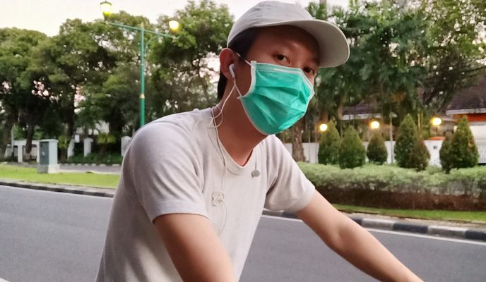 Foto 2 de la ruta de Bikemap "Taman Suropati" Foto 2 de la ruta de Bikemap "Taman Suropati"