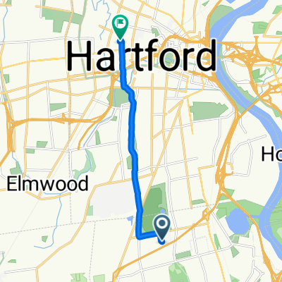 104 Fairway Dr, Wethersfield to 63 Niles St, Hartford