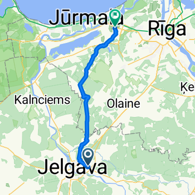 Langervaldes iela 1, Jelgava to Bezdelīgu iela 16, Piņķi