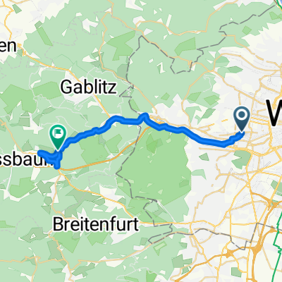 Vom Wienflussradweg zum Wienerwaldsee