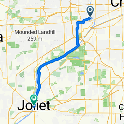 Forest Ave, Riverside to 262 N Ottawa St, Joliet