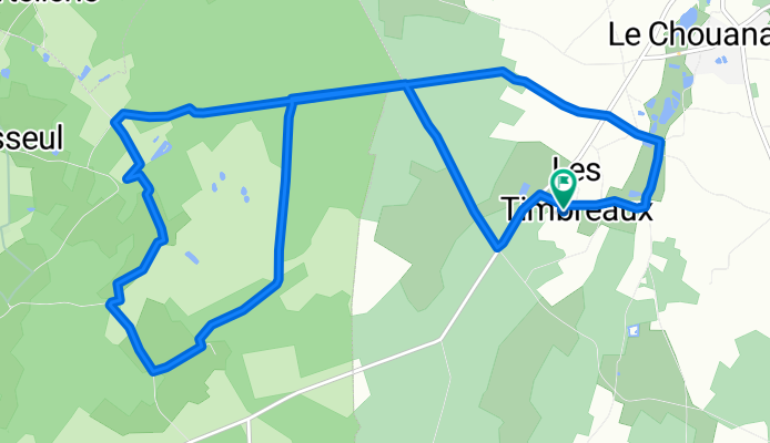 De Le Bournais, Mouliherne à Le Bournais, Mouliherne