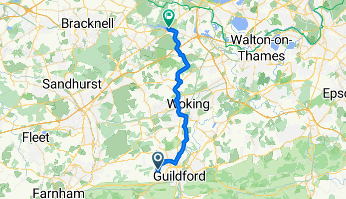 Rickyard 42 to Unnamed Road, Englefield Green