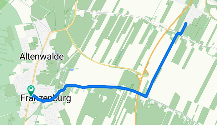 Robert-Koch-Straße 10, Cuxhaven nach Robert-Koch-Straße 12, Cuxhaven