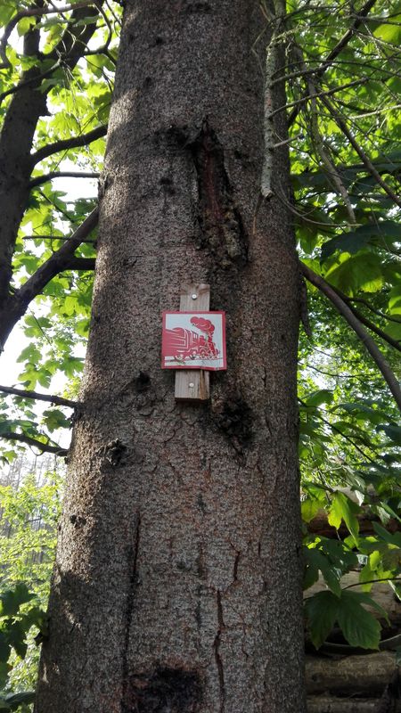 Entspannende Route in
