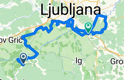 Route in der Bikemap App öffnen