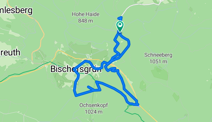 Zwischen Schneeberg u. Ochsenkopf